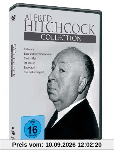 Alfred Hitchcock Collection 6 Filme auf 3 DVD