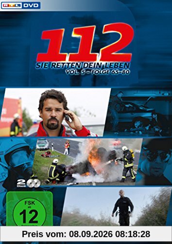 112 - Sie retten dein Leben, Vol. 5, Folge 65-80 [2 DVDs]