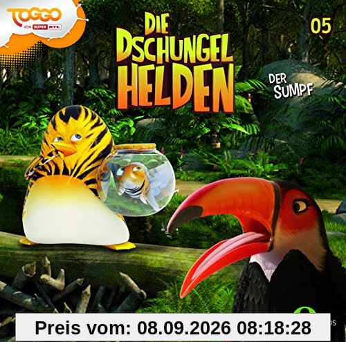 Die Dschungelhelden - Der Sumpf, Folge 5 - Das Original-Hörspiel zur TV-Serie