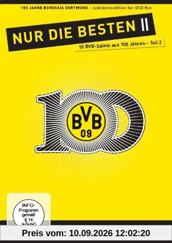 100 Jahre BVB - Nur die Besten ll, die besten Spiele aus 100 Jahren - Vol. 2 [5 DVDs]