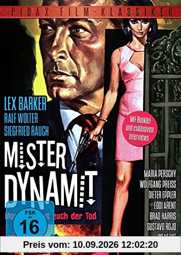 Mister Dynamit - Morgen küsst euch der Tod / Großartiger Thriller mit Lex Barker, Ralf Wolter, Siegfried Rauch und Eddi Arent (Pidax Film-Klassiker)