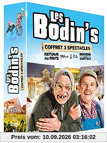 Coffret les bodin's 3 spectacles : retour au pays ; mère et fils ; bienvenue à la capitale [FR Import]