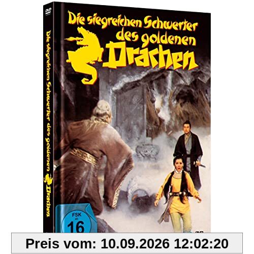 Die siegreichen Schwerter des goldenen Drachen - Limited Mediabook - Cover A - Blu-ray & DVD