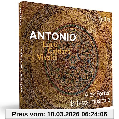 Alex Potter Antonio, Lotti – Caldara – Vivaldi