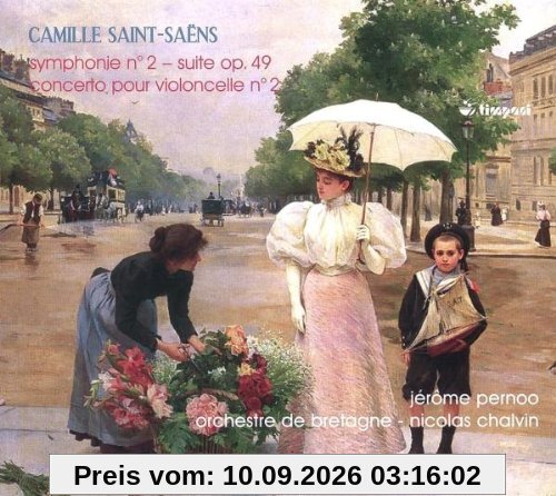 Camille Saint-Saens: Sinfonie Nr.2 / Cellokonzert Nr.2 / Suite Op.49