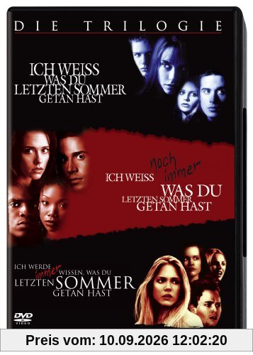 Ich weiß, was du letzten Sommer getan hast - Die Trilogie [3 DVDs]