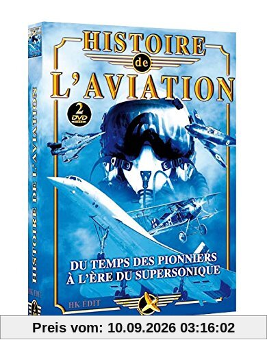 Coffret histoire de l'aviation : du temps des pionniers à l'ère du supersonique [FR Import]