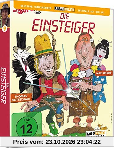 Die Einsteiger (Lisa Film Kollektion # 9) - Mike Krüger und Thomas Gottschalk im vierten Supernasen-Abenteuer! Blu-Ray Weltpremiere!