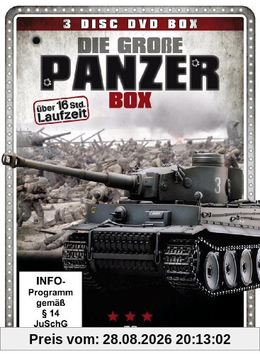 Die große Panzerbox [3 DVDs]