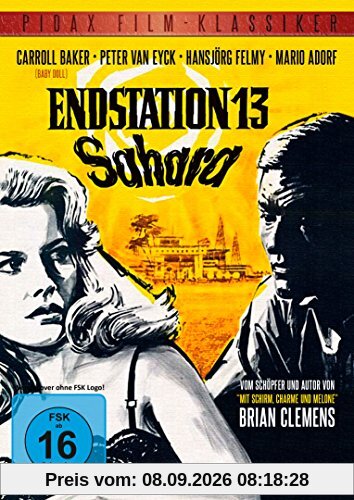Endstation 13 Sahara - Starbesetzter Spielfilm vom Schöpfer und Autor von Mit Schirm, Charme und Melone Brian Clemens (Pidax Film-Klassiker)