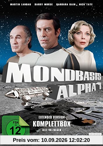 Mondbasis Alpha 1 - Extended Version Komplettbox: Alle 48 Folgen (Neuabtastung) [16 DVDs]