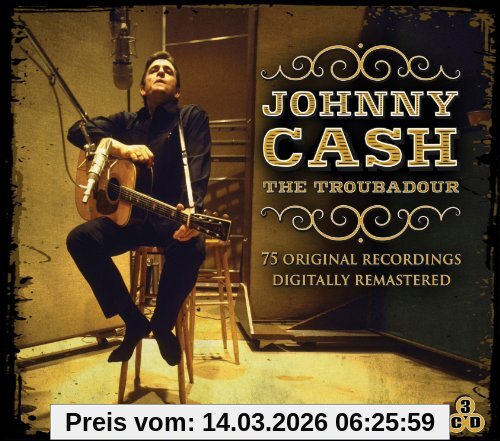 Johnny Cash The Troubadour - 75 Original Recordings