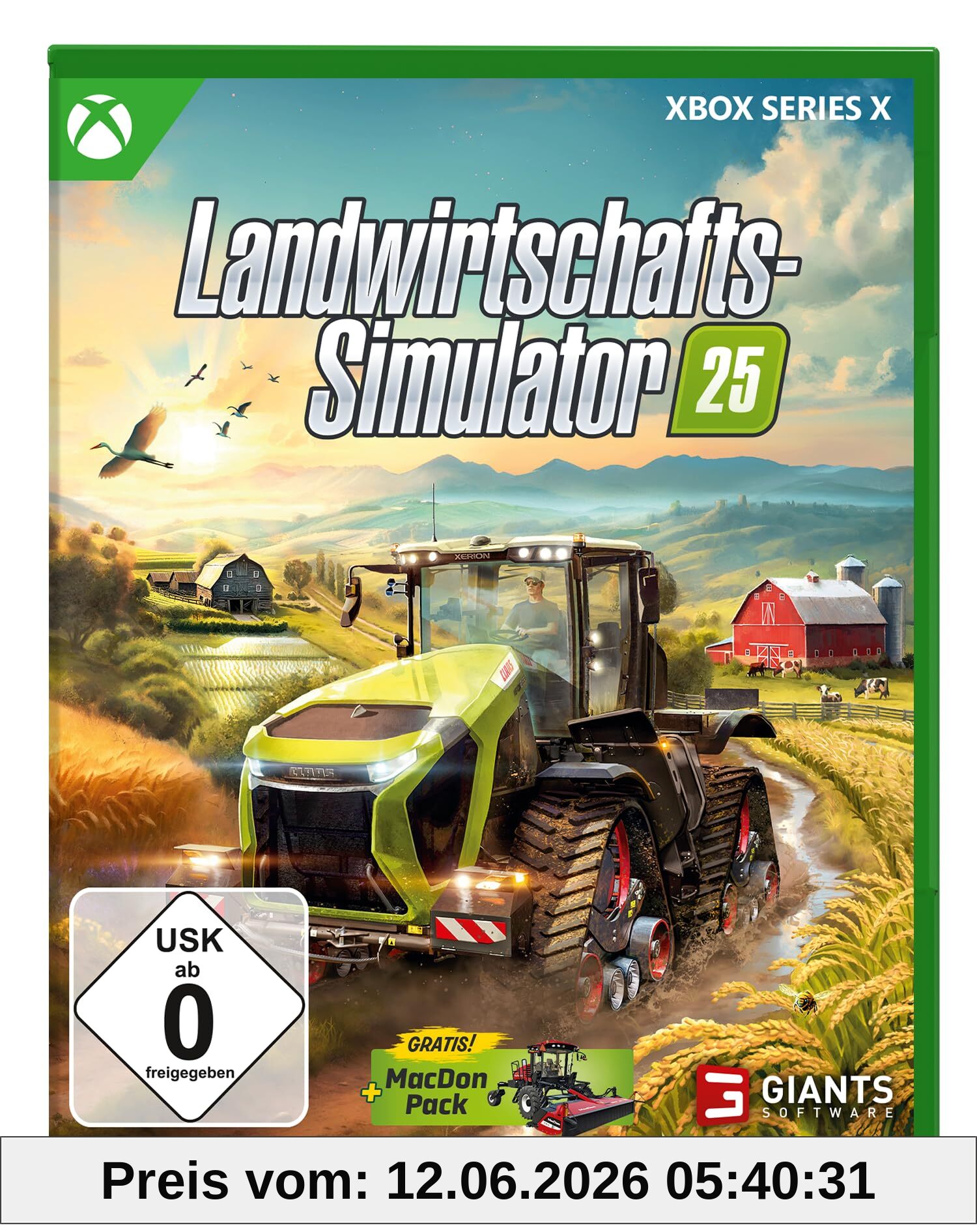 Landwirtschafts-Simulator 25,1 Xbox Series X-Blu-ray Disc