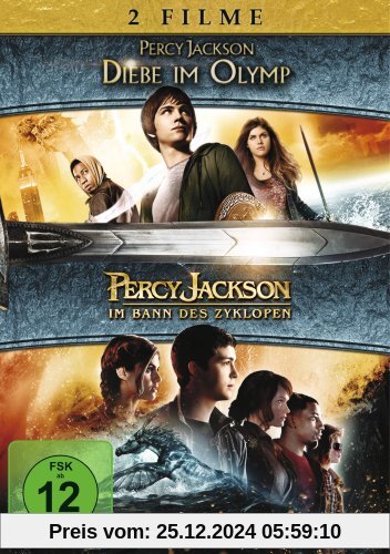 Percy Jackson - Diebe im Olymp / Percy Jackson - Im Bann des Zyklopen [2 DVDs]