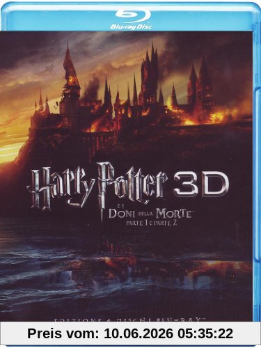 Harry Potter und die Heiligtümer des Todes, Teil 1 und 2 (2D+3D) [Blu-ray]  [IT Import]