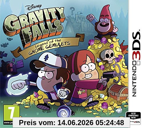 Gravity Falls : La Légende des Gémulettes Gnomes Jeu 3DS