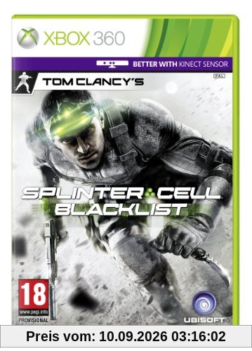 Splinter Cell Blacklist Limited Edition Steelbook [UK Import] Exclusive Upper Echelon Edition