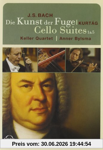 Anner Bylsma Bach, Johann Sebastian/György Kurtág - Die Kunst Der Fuge, Cello Suiten 1 & 5 U.a.