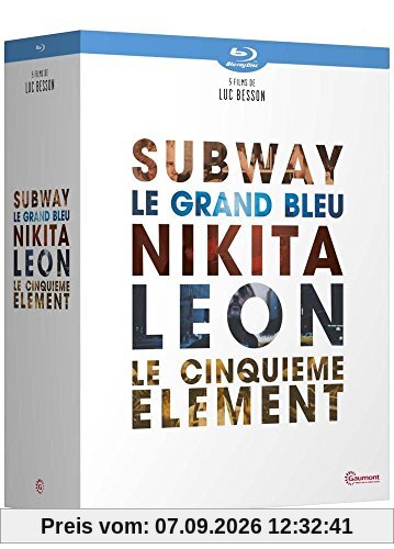 Coffret Luc Besson : Subway + Le Grand Bleu + Nikita + Léon + Le Cinquième Élément [Blu-ray]