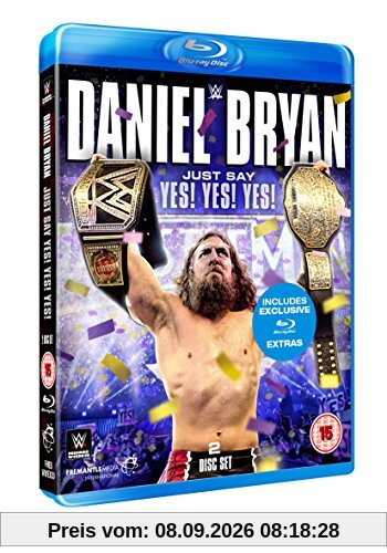 WWE: Daniel Bryan - Just Say Yes! Yes! Yes! [Blu-ray] [UK Import]