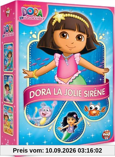 Coffret dora : dora sauve les sirenes ; dora sauve les sirènes 2 ; dora vive les vacances [FR Import]