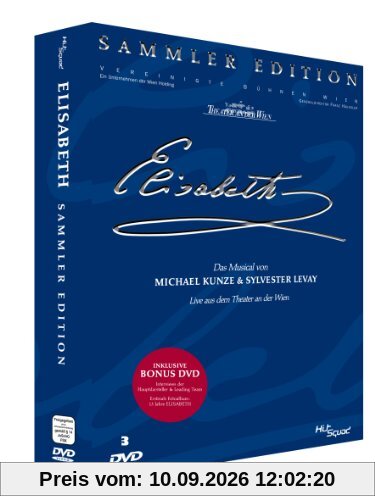 Elisabeth - Das Musical Sammler Edition - Live aus dem Theater an der Wien [3 DVDs]