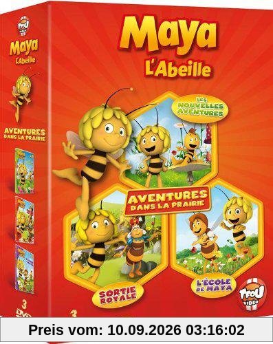 Coffret maya l'abeille : les nouvelles aventures ; la reine a disparu ; l'école maya [FR Import]