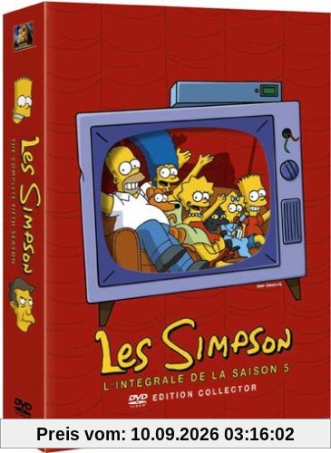 Les Simpson : L'Intégrale Saison 5 - Édition Collector 4 DVD [FR IMPORT]