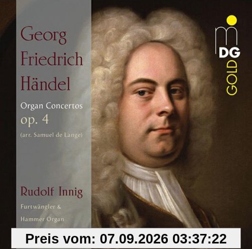 Händel: Orgelkonzerte (Bearb. Von Samuel de Lange)