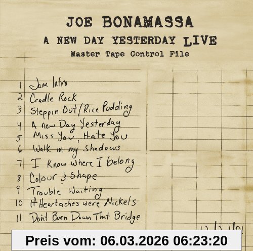 Joe Bonamassa A New Day Yesterday-Live