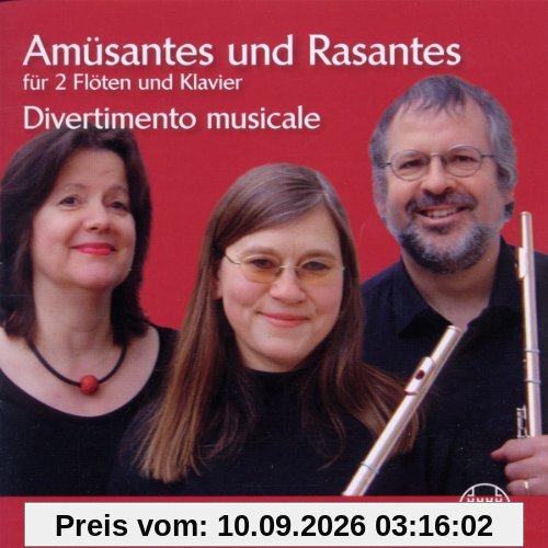 Amuesantes und Rasantes für 2 Flöte und Klavier