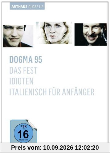Arthaus Close Up - Dogma 95: Das Fest / Idioten / Italienisch für Anfänger [3 DVDs]