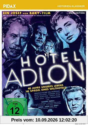 Hotel Adlon (Neue Edition) / Starbesetzter Kultfilm nach einem Drehbuch von Johannes Mario Simmel (Pidax Historien-Klassiker)