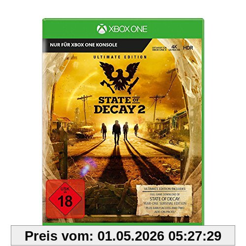 State of Decay 2- Ultimate Edition - [Xbox One]