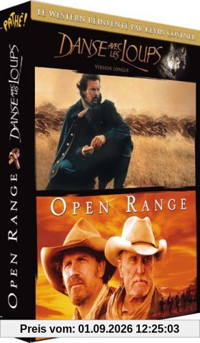 Danse avec loups / Open Range - Coffret 2 DVD [FR Import]