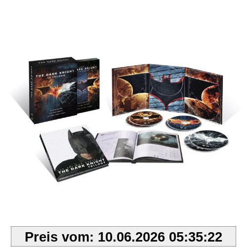 Batman - Trilogie - Batman begins, The Dark Knight - The Dark Knight Rises - 6 DVD + 1 livret