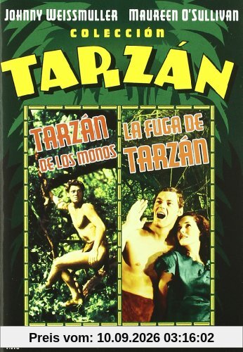 Tarzan der Affenmensch & Tarzans Rache (EU-Import mit deutschem Originalton)