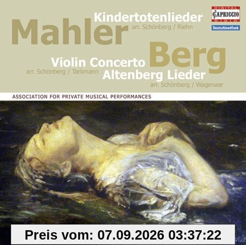 Kindertotenlieder/Violinkonzert/Altenberg-Lieder