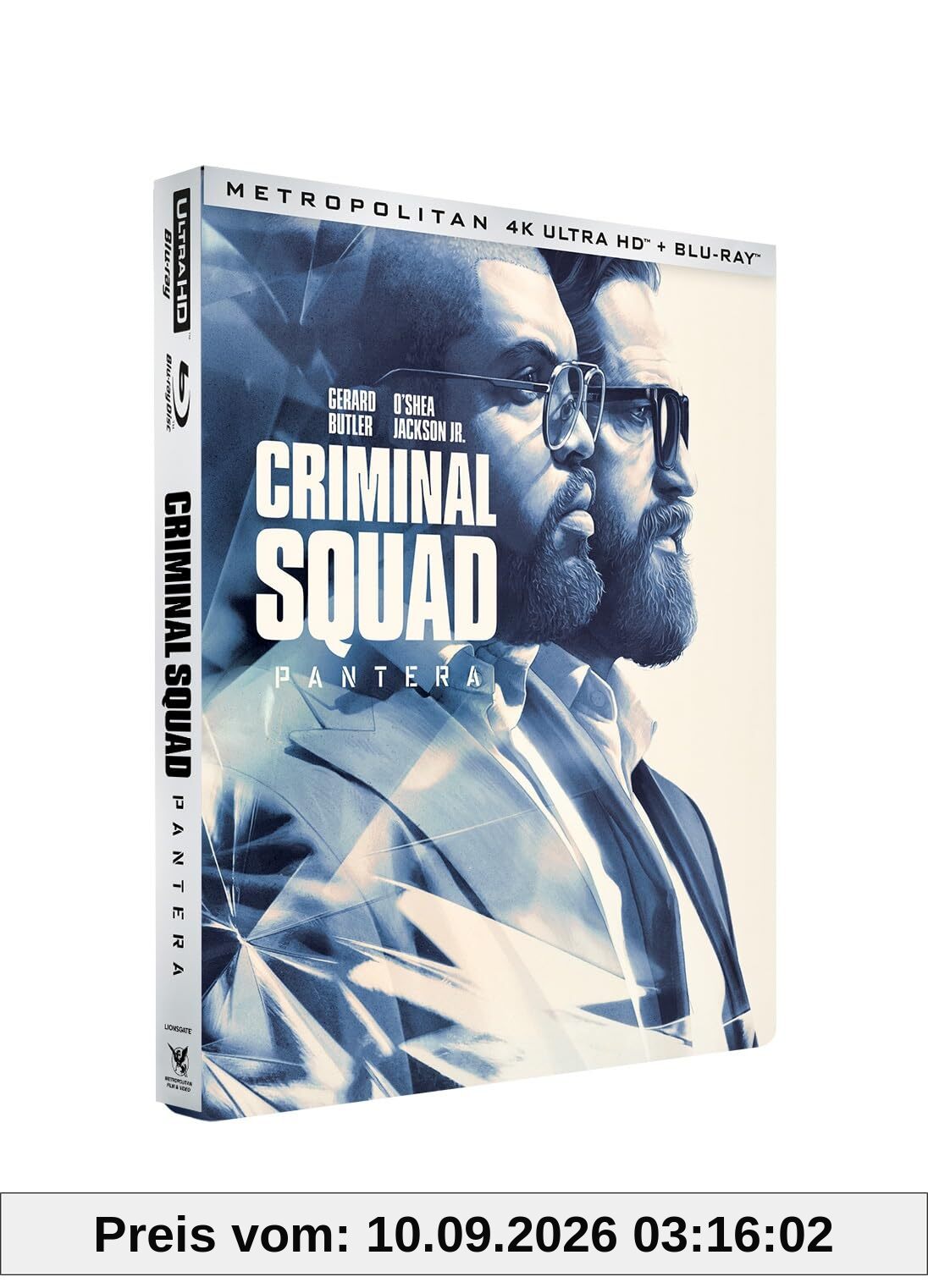 Criminal Squad : Pantera [4K Ultra HD + Blu-Ray-Boîtier SteelBook limité]
