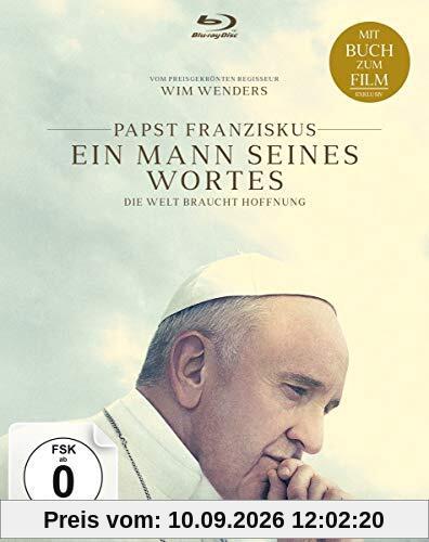 Papst Franziskus - Ein Mann seines Wortes (mit Buch zum Film) [Blu-ray]