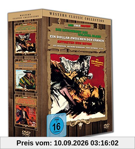 Western Classic Collection (3er-schuber: Die Satansbrut des Colonel Blake - Ein Dollar zwischen den Zähnen - Antreten zum Beten) [3 DVDs]