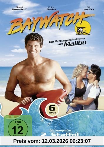 David Hasselhoff Baywatch - Die Komplette 2. Staffel (6 DVDs)