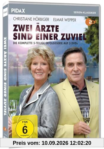Zwei Ärzte sind einer zu viel / Die komplette 5-teilige Erfolgsserie mit Starbesetzung (Pidax Serien-Klassiker) [3 DVDs]