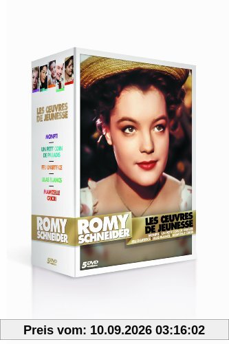 Coffret romy schneider : monptit ; un petit coin de paradis ; feu d'artifice ; lilas blancs ; mam'zelle cricri [FR Import]