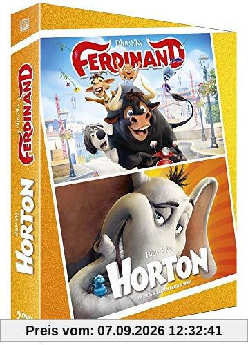 Coffret animation 2 films : ferdinand ; horton [FR Import]