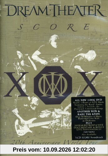 Dream Theater - Score: 20th Anniversary World Tour Live With The Octavarium Orchestra (2 DVDs)