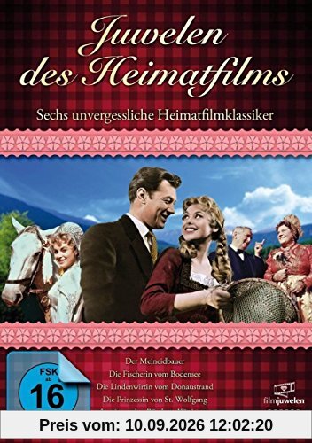 Juwelen des Heimatfilms: Sechs unvergessliche Heimatfilmklassiker [6 DVDs]