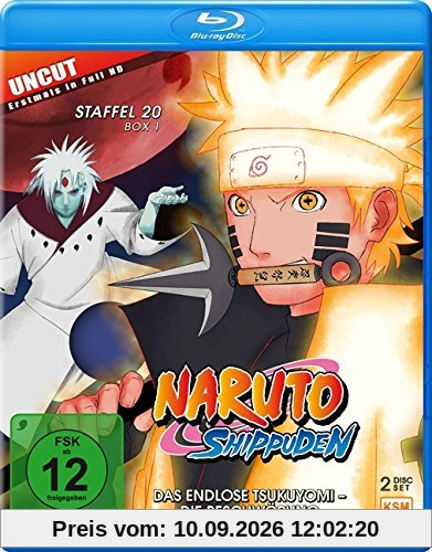 Naruto Shippuden - Das endlose Tsukuyomi - Die Beschwörung - Staffel 20.1 - Episode 634-641 [Blu-ray]