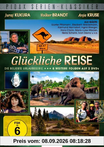 Glückliche Reise - Vol. 2 - Weitere 8 Folgen der beliebten Urlaubsserie (Pidax Serien-Klassiker) [2 DVDs]
