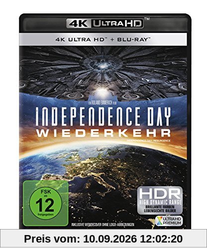 Independence Day: Wiederkehr (+ 4K Ultra HD-Bluray) [Blu-ray]